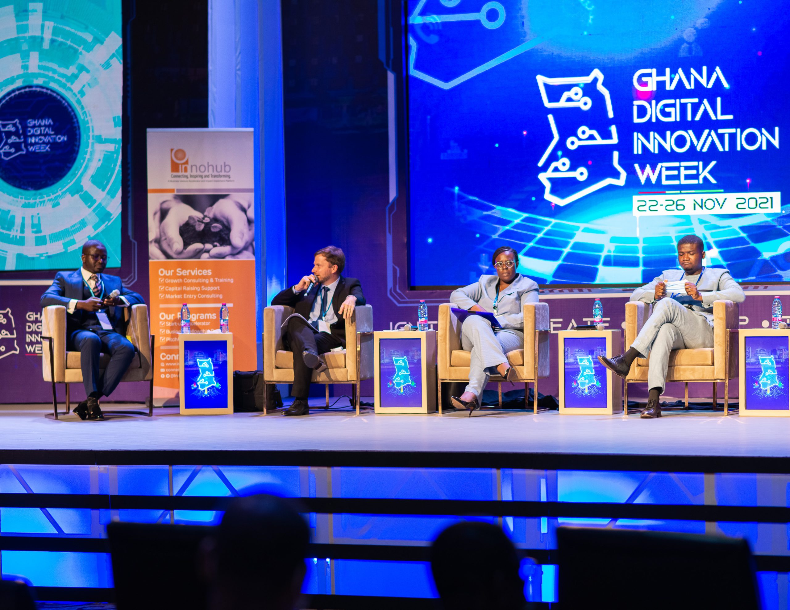 Innohub hosts discussions on “Building Partnerships for Digital Innovation” during the Ghana Digital Innovation Week